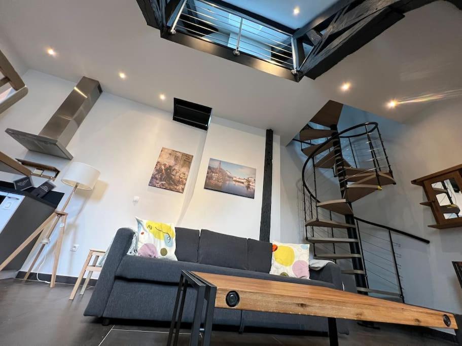 Le Jeannin, Magnifique Duplex 6 Prs - Centre Historique De Dijon Lägenhet Exteriör bild